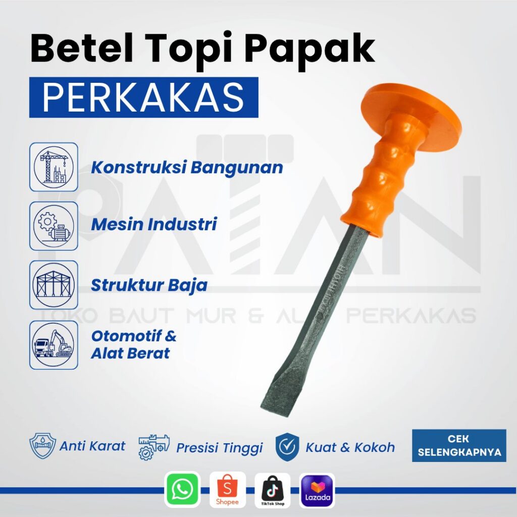 Betel Topi Papak Hioshi
