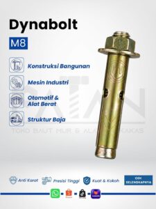Dynabolt M8 Kunci 10