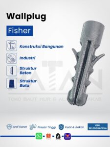 Wall plug Fischer S-06, S-08, S-10, & S-12